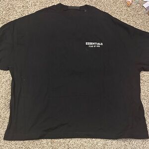 Essentials Black Men's Shirt